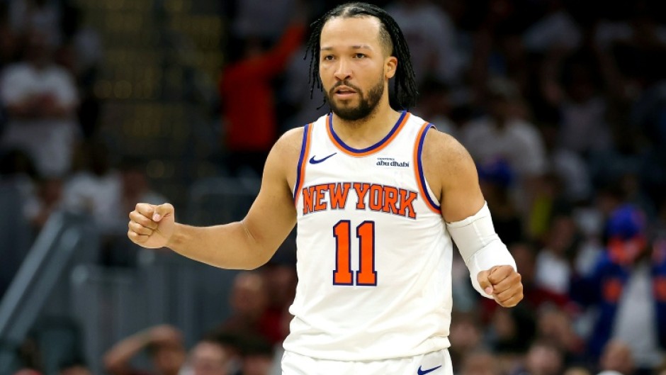 New York's Jalen Brunson scored a game-high 30 points and the Knicks won 121-108 at Cleveland to seize a 3-0 lead in their best-of-seven Eastern Conference final series