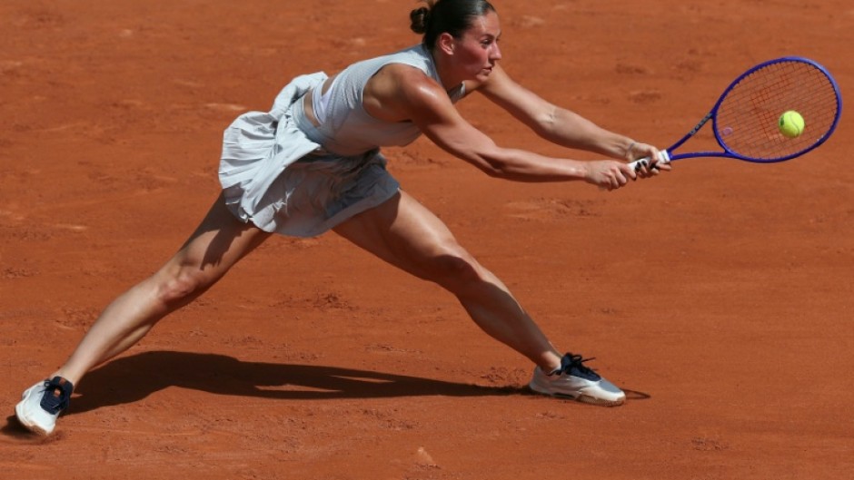 Ukraine's Marta Kostyuk said a Russian missile landed close to her family home