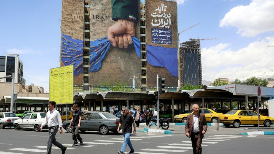 Oil prices fell and Asian stocks climbed on Monday over hopes a deal between the United States and Iran to open the Strait of Hormuz could be brokered