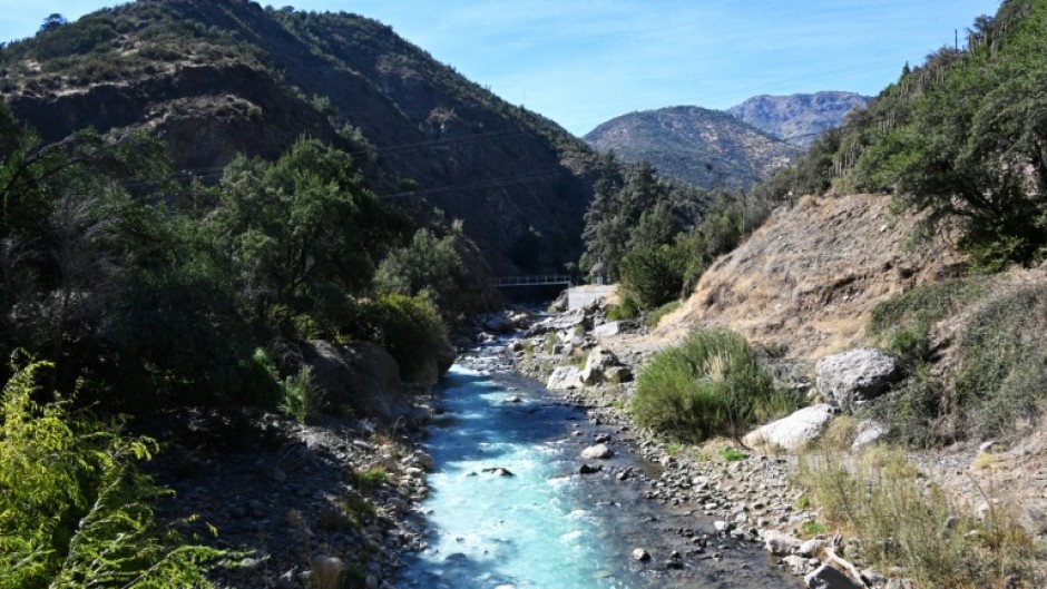 Residents in the Chilean capital Santiago are delighted to see the Mapocho river thriving