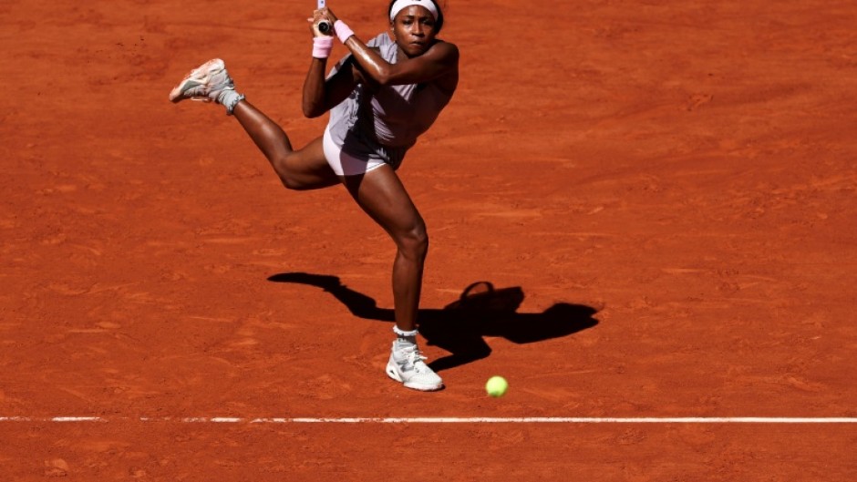 Coco Gauff attacks against Taylor Townsend
