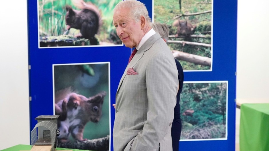 King Charles III is patron of The Red Squirrel Survival Trust