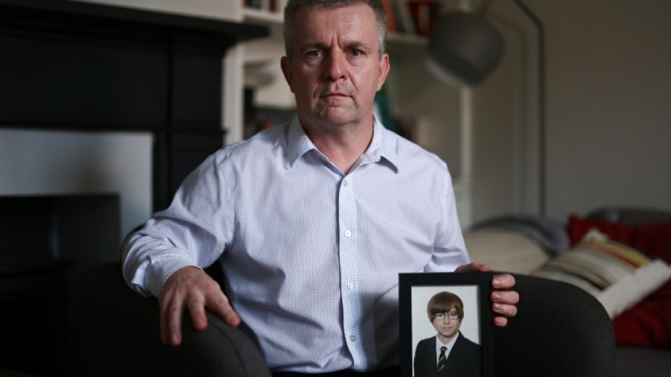 David Parfett's son Thomas ended his own life with materials allegedly supplied by Kenneth Law, who is expected to plead guilty in Canada to 14 crimes