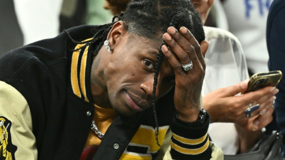 It is the first time US rap artist Travis Scott, seen here in 2024, has performed in Turkey