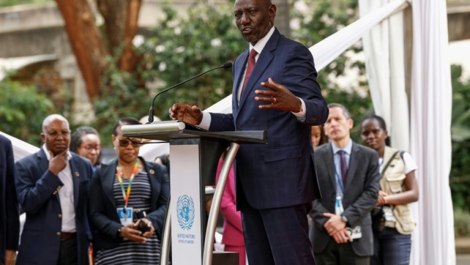 President William Ruto defended the Ebola quarantine centre in Kenya reserved for US citizens