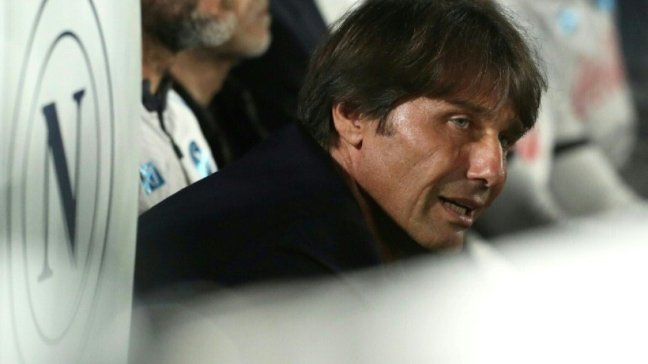 Italian Antonio Conte coached Napoli for two seasons