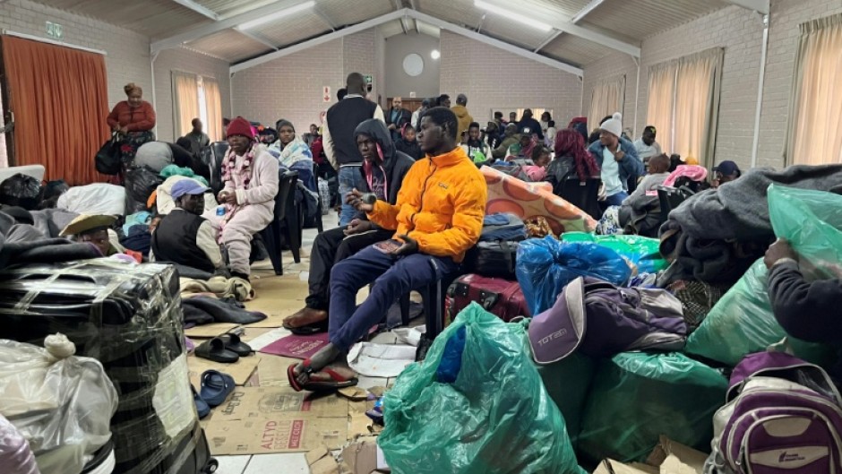 Nearly a week after the violence, around 100 foreign nationals and some South Africans are still taking shelter in a community hall
