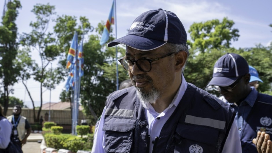 WHO head Tedros has visited both the DRC and Uganda to discuss tackling Ebola