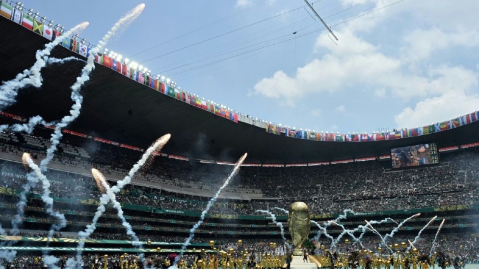 The opening ceremony lit up the Azteca Stadium in Mexico City