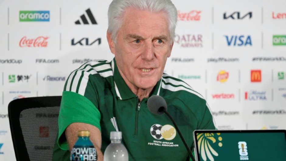 South Africa coach Hugo Broos says his players will have to block out an intense atmosphere in the Estadio Azteca