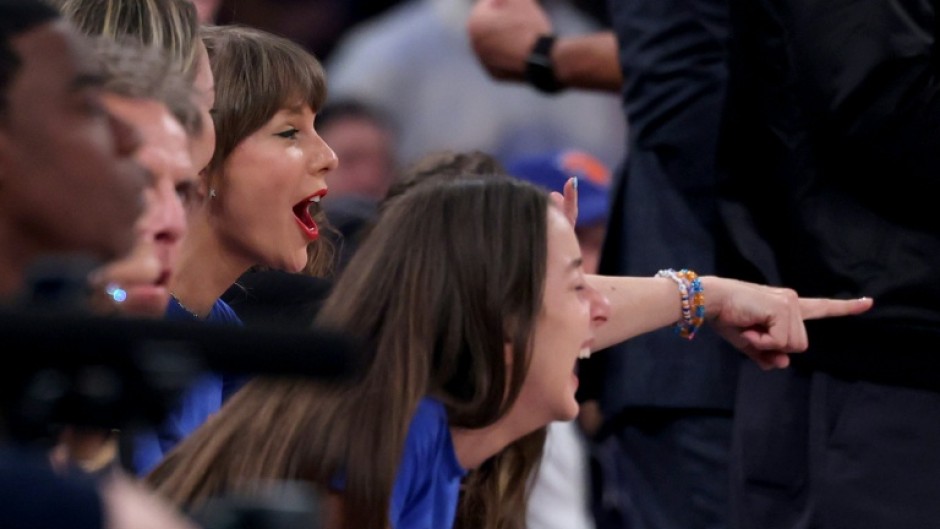 Taylor Swift attends game four of the NBA Finals between the New York Knicks and San Antonio Spurs at Madison Square Garden
