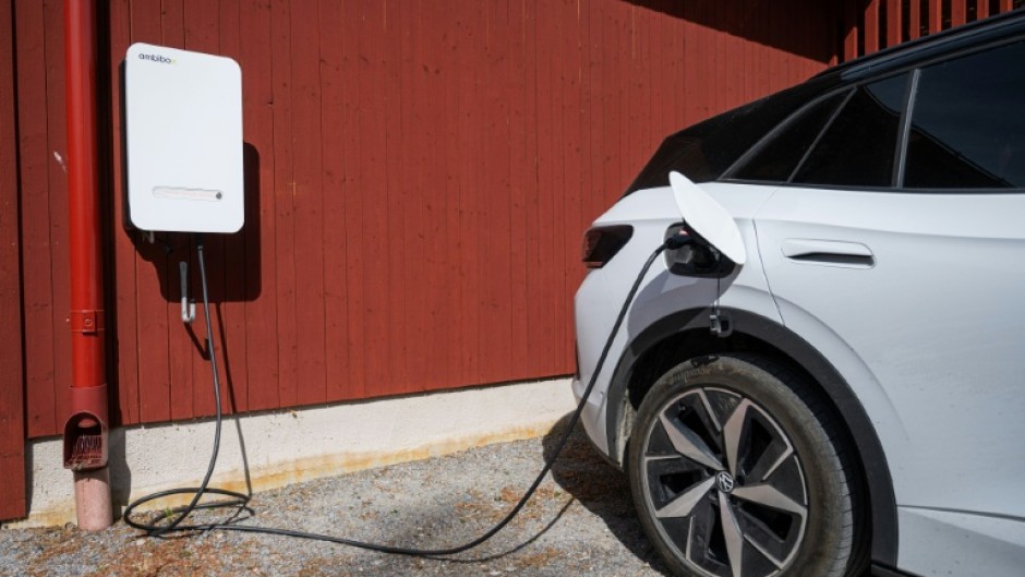Residents in Hudiksvall plug in their electric cars to charge them or, intriguingly, power their homes