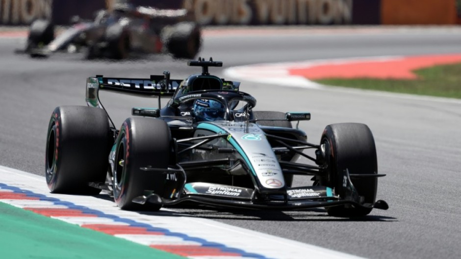 Mercedes' British driver George Russell was quickest in opening practice in Barcelona on Friday morning