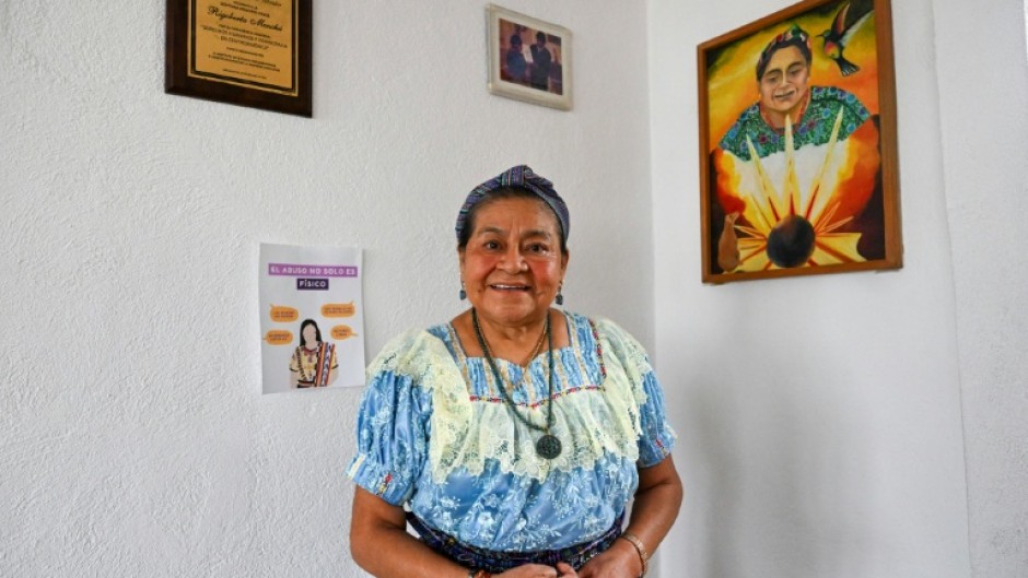 Nobel laureate Rigoberta Menchu survived the massacre of her family during Guatemala's civil war