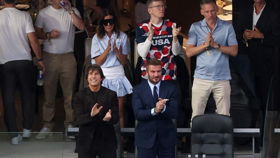 Screen legend Tom Cruise and former England captain David Beckham were among a firmament of stars who were at the first US game of the 2026 World Cup