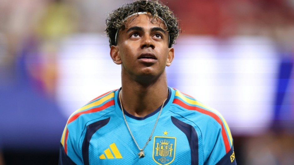Spain's Lamine Yamal was left on the bench as he is eased back to full fitness