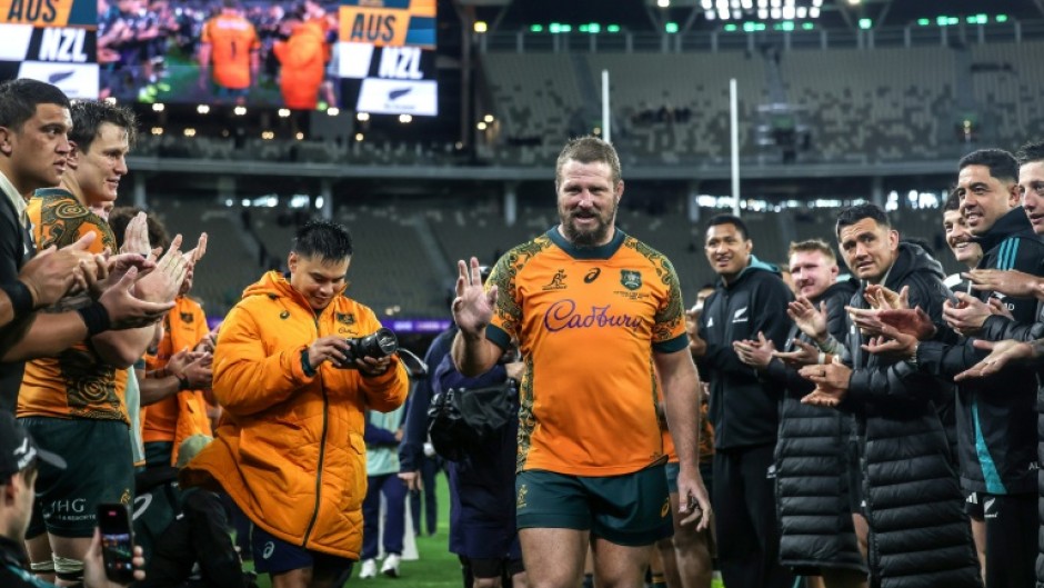 Australia's James Slipper (C) is set to to come out of international retirement
