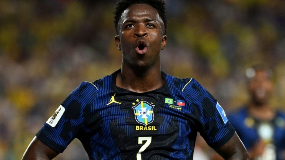 Vinicius Junior added Brazil's third goal against Haiti