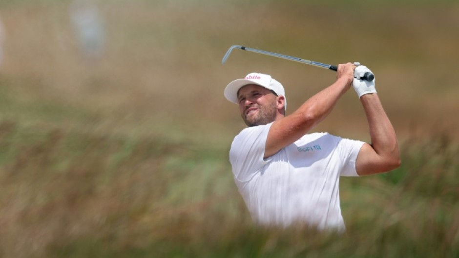 American Wyndham Clark grabbed the lead during the second round of the 126th US Open at Shinnecock