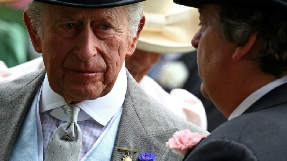Britain's King Charles III attends the Royal Ascot horse racing meeting in Ascot, west of London, on June 20, 2026.