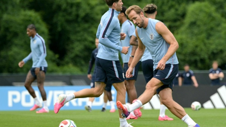 England forward Harry Kane prepares for a Group L World Cup clash against Ghana