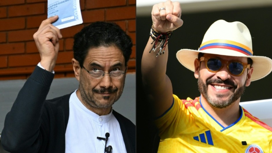Ivan Cepeda (left) lost the election to Abelardo de la Espriella (right) by less than a percentage point