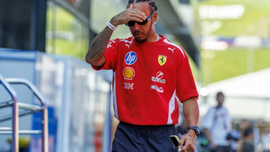 Ferrari's British driver Lewis Hamilton at Spielburg is 'thinking about each race the way we did' in Barcelona