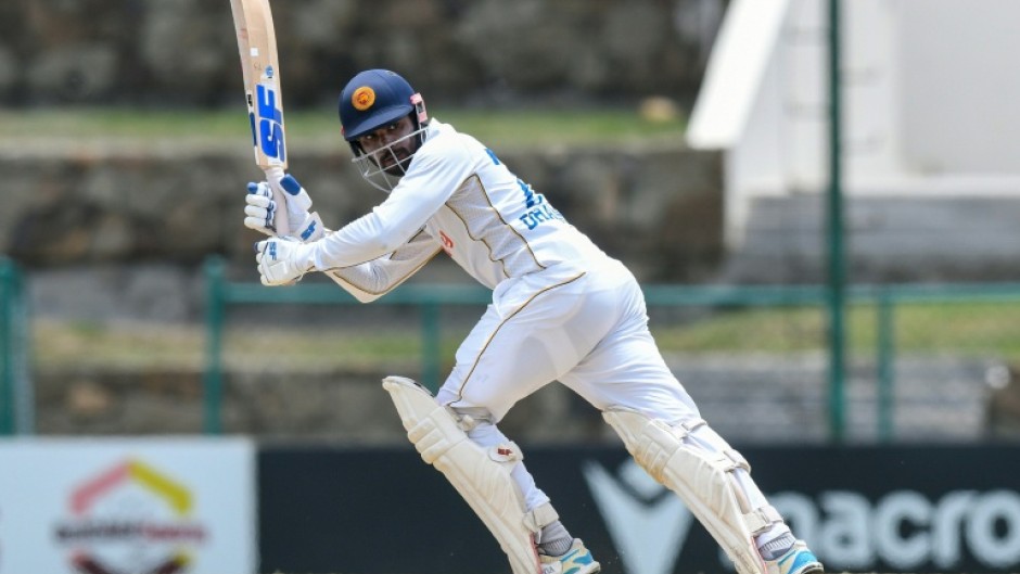 Dhananjaya de Silva made a superb 120 to rescue Sri Lanka in the opening Test against West INdies in Antigua