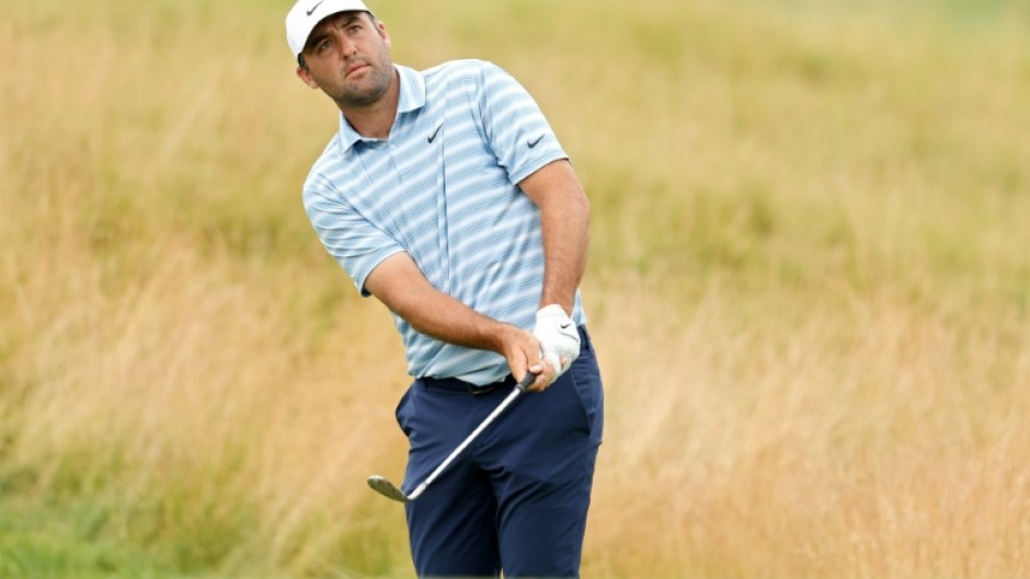 World number one Scottie Scheffler fired a 10-under par 60 to seize the lead in the second round of the PGA Tour's Travelers Championship at TPC River Highlands in Cromwell, Connecticut