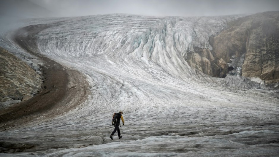 Switzerland's glaciers are taking a hammering from the European heatwave