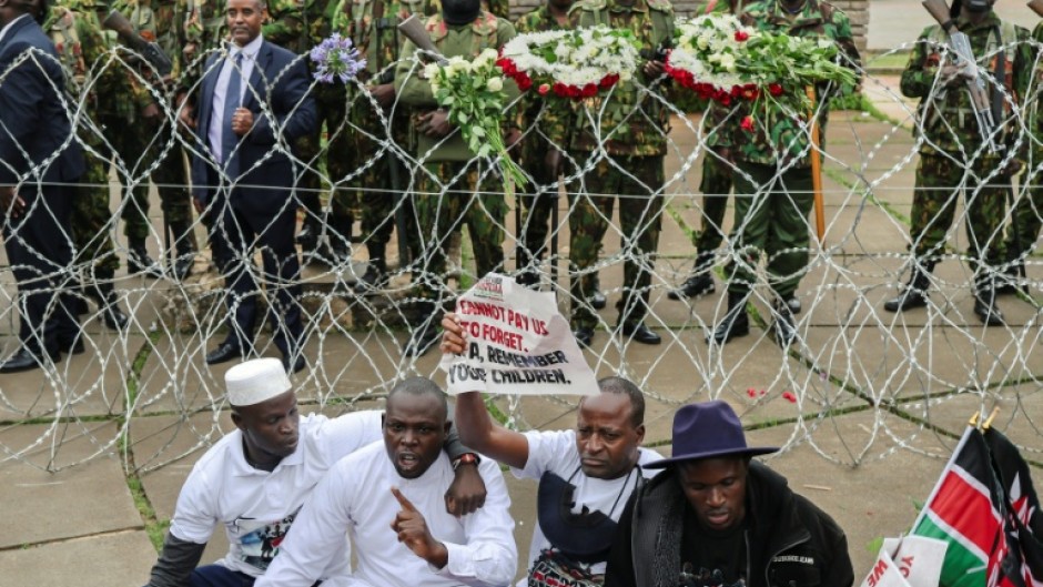 The six protesters were arrested outside parliament and had remained incommunicado since Thursday