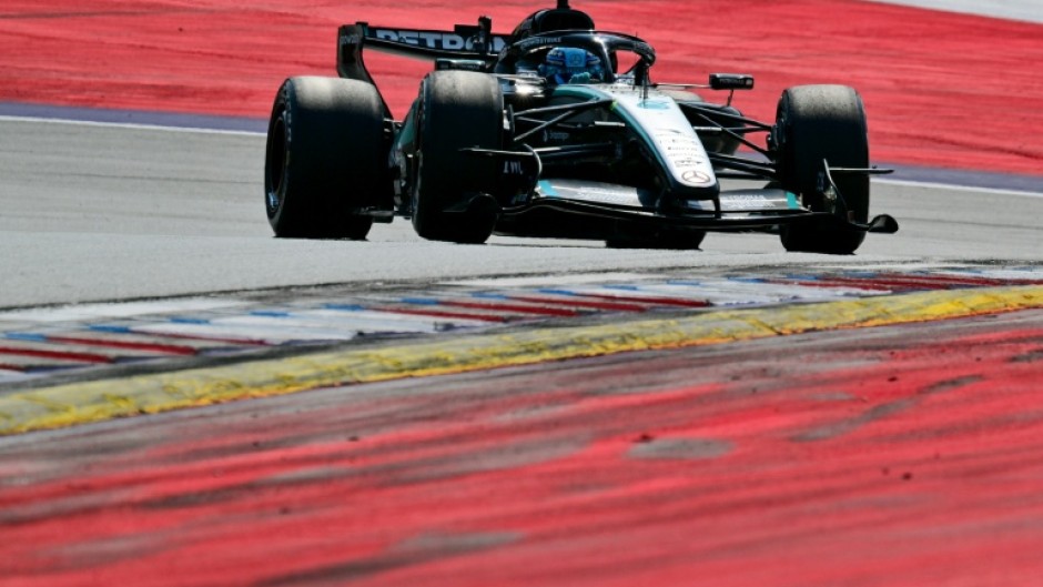 George Russell's win trimmed Kimi Antonelli's advantage ahead of him in the title race down to 40 points