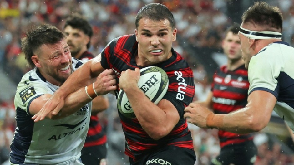 Toulouse's French scrum-half Antoine Dupont