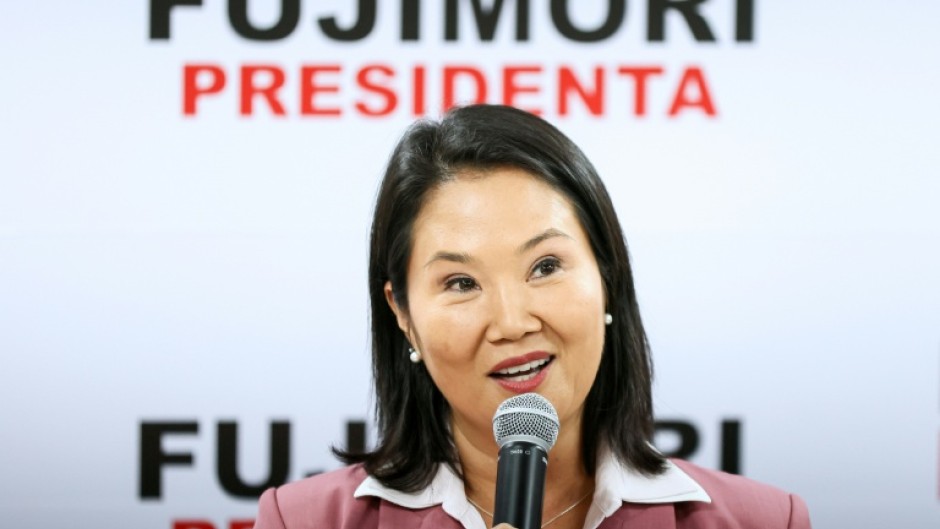 President-elect Keiko Fujimori, seen here on June 24, 2026, won the June 7 run-off by the slimmest of margins but secured the top office after her fourth campaign run