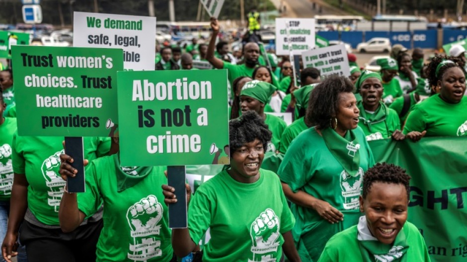 One study found there were 792,000 abortions in a single year in Kenya