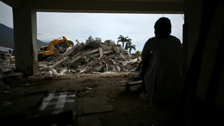 Entire buildings have been pulverized by the powerful quakes that struck Venezuela last week