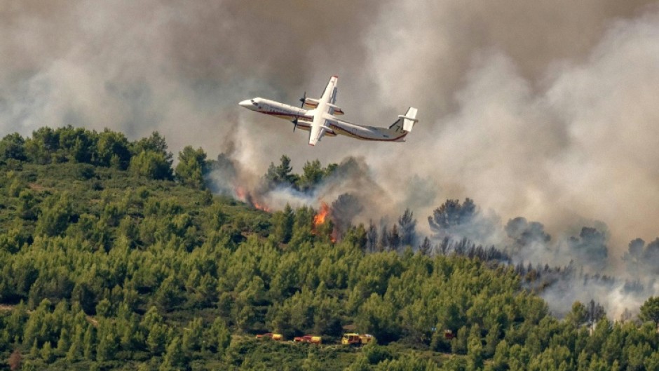 The fires forced evacuations in southwestern France