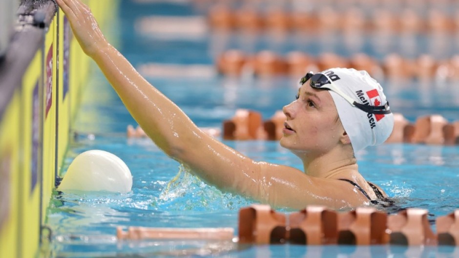 Summer McIntosh set a world record in the 200m butterfly at the Canadian Swim Championships in Montreal