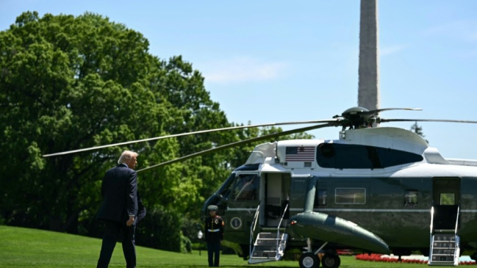 Trump said that adding a helipad will allow the new fleet of Marine One helicopters to safely land at the White House