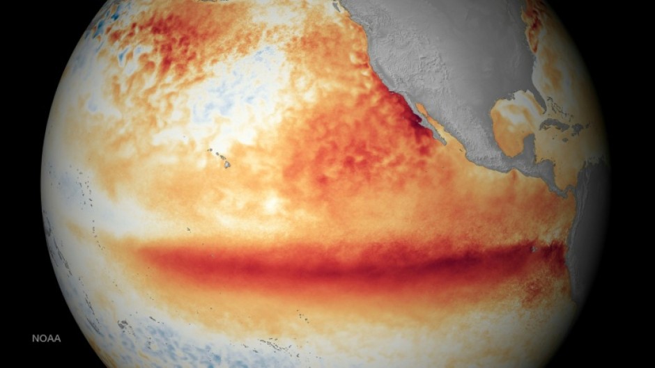 El Ninos are linked with warming sea surfaces in the eastern tropical Pacific, with global knock on effects, including wetter winters in East Africa