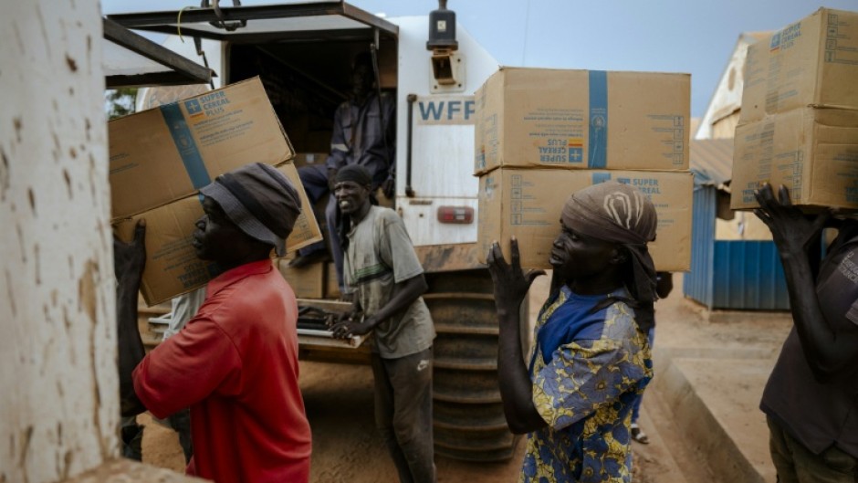 The trucks are sent to hard-to-reach areas