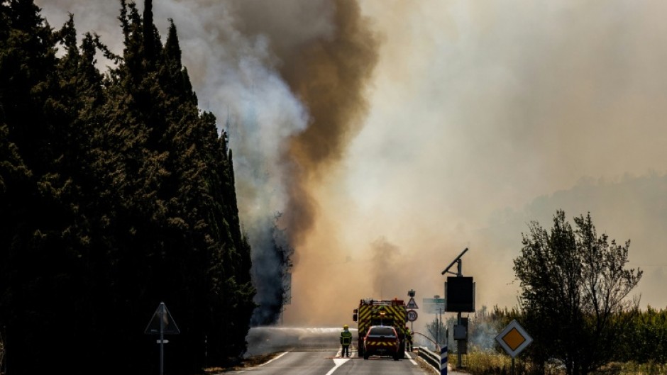 Several wildfires have been raging in France over the last week