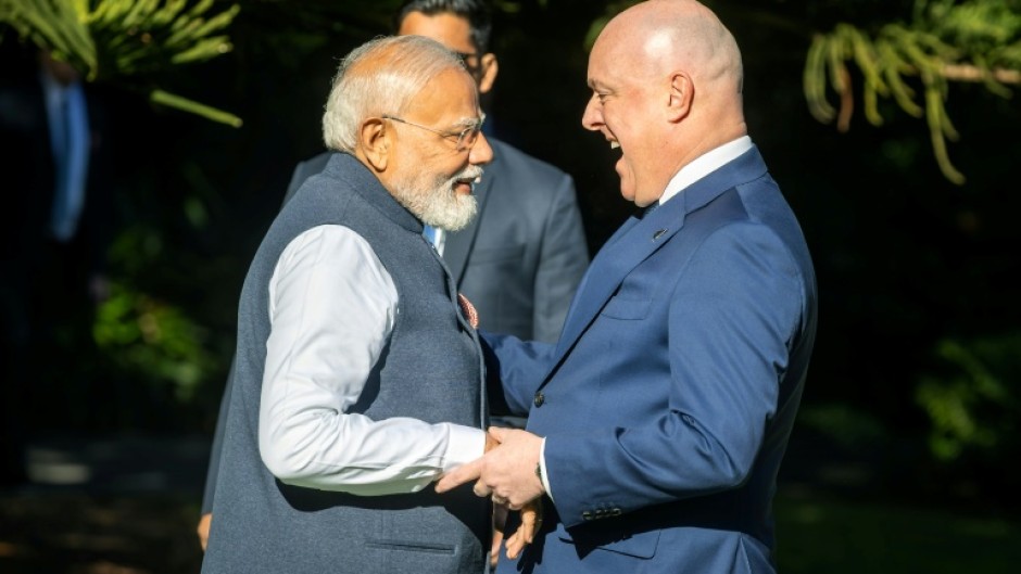 New Zealand's Prime Minister Christopher Luxon says India offers a 'huge opportunity' for his country