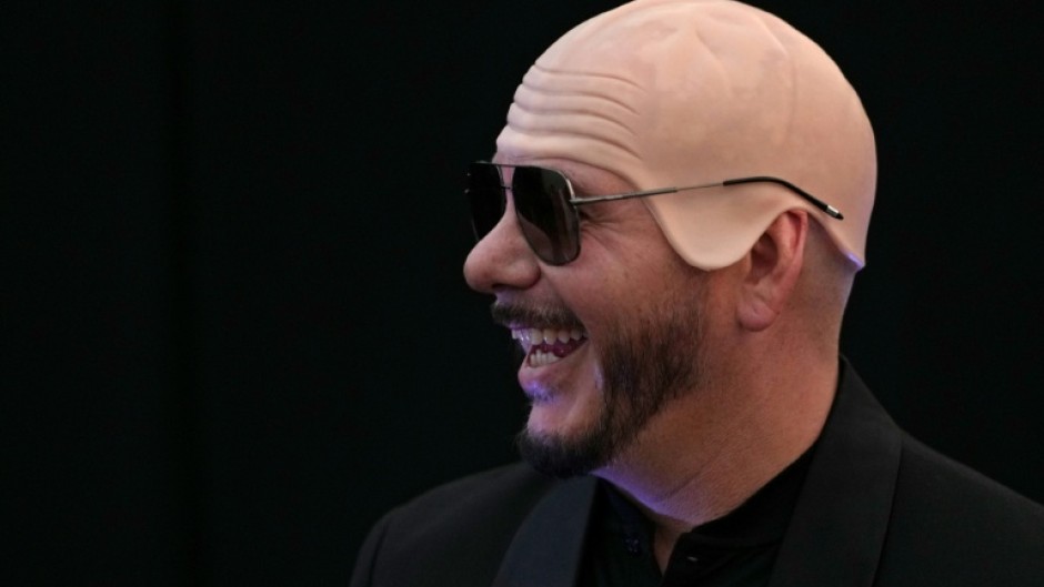 US rapper and singer Pitbull thanked the "baldies"