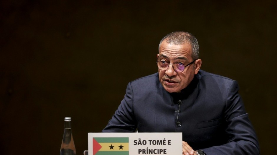 President Carlos Vila Nova (picture) faces party rival Nito Viegas D'Abreu in the election