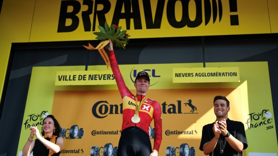 Soren Waerenskjold said that his team-mates had promised to buy him a new jet ski if he won the stage