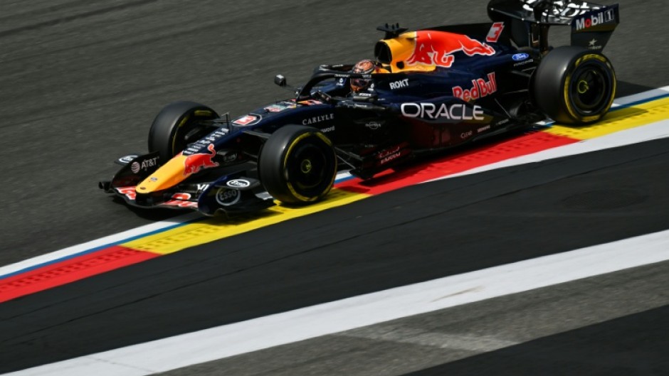 Max Verstappen clocked a best lap in one minute and 47.070 seconds in the first practice session at the Belgian Grand Prix