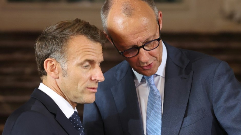 France's President Emmanuel Macron and German Chancellor Friedrich Merz want a roadmap to drive down China's trade surplus with EU nations