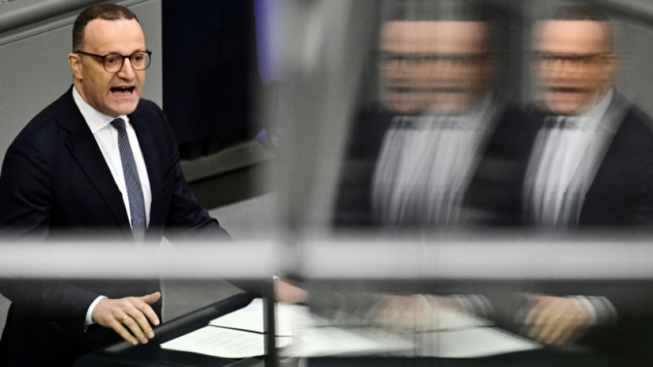Jens Spahn said he was stepping down as the parliamentary group leader of Germany's Christian Democratic Union (CDU) over the controversy