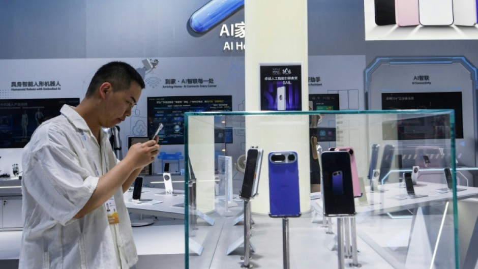 Chinese firms showed off phones that would be run by artificial intelligence